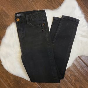 Few Moda Stretchy Black Jeggings Sz XS